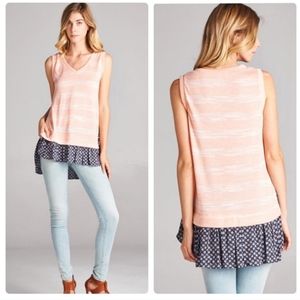 V neck tank top